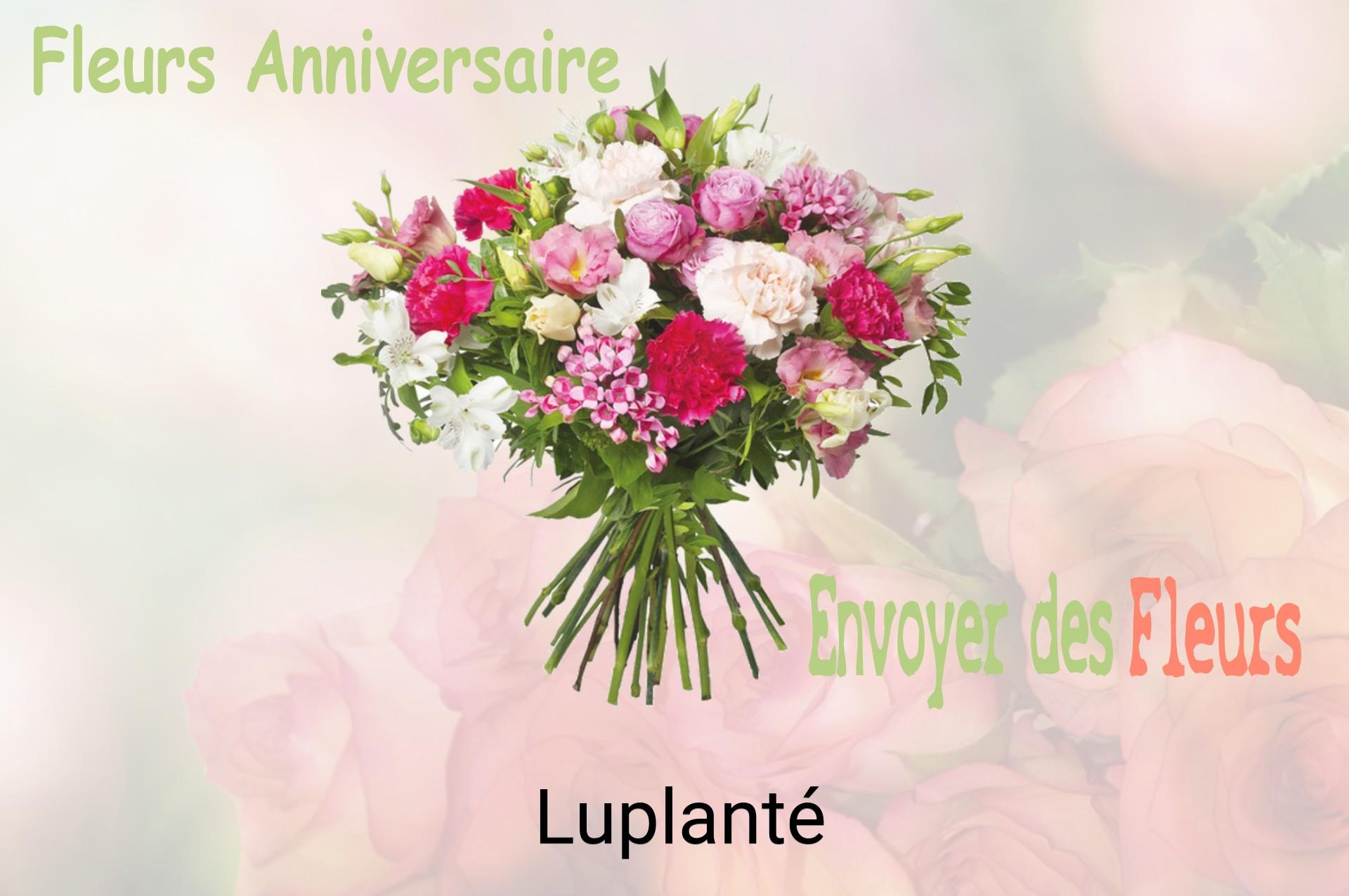 Bouquet de fleurs d’anniversaire livré à Luplanté